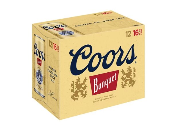 *Coors Banquet 12pk 16oz Cans