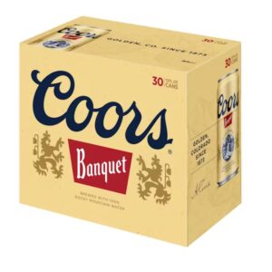 *Coors Banquet 30Pk 12oz Cans