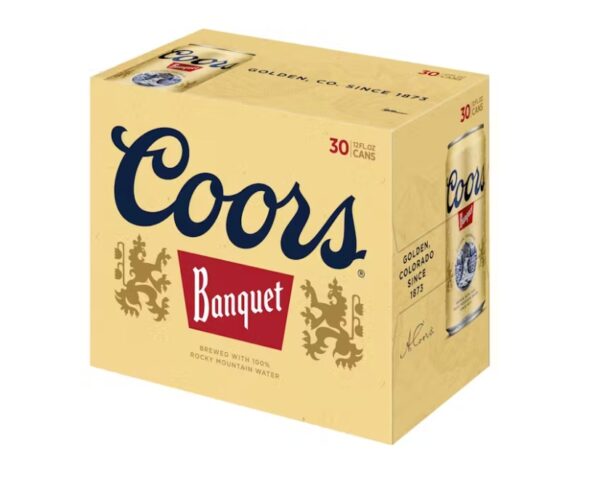 *Coors Banquet 30Pk 12oz Cans