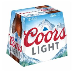 *Coors Light 12pk 12oz Bottles
