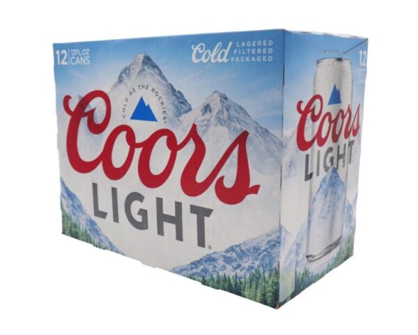 *Coors Light 12pk 12oz Cans