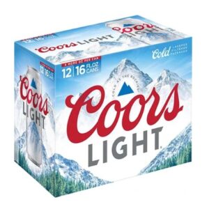 *Coors Light 12pk 16oz Cans