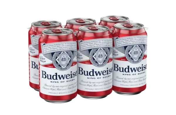 *Budweiser 6pk 12oz Cans